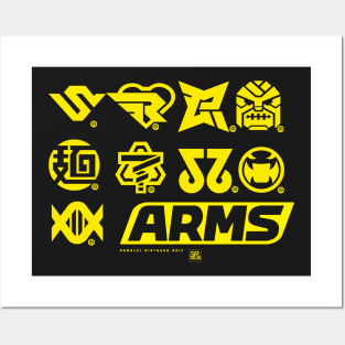 [ARMS] Character Icons Posters and Art